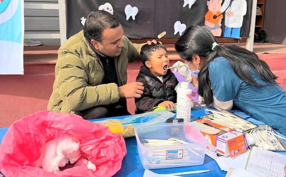 अंकुर प्रि–स्कुलमा स्वास्थ्य शिविर सम्पन्न