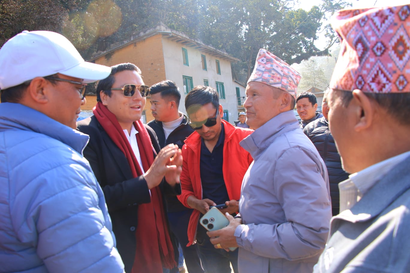 तेमालबाट एमाले उम्मेदवार अमितको उद्घोष, “बुद्धचित्त मालाको ब्रान्डिङ गरी प्रबर्द्धन गर्छु ।”