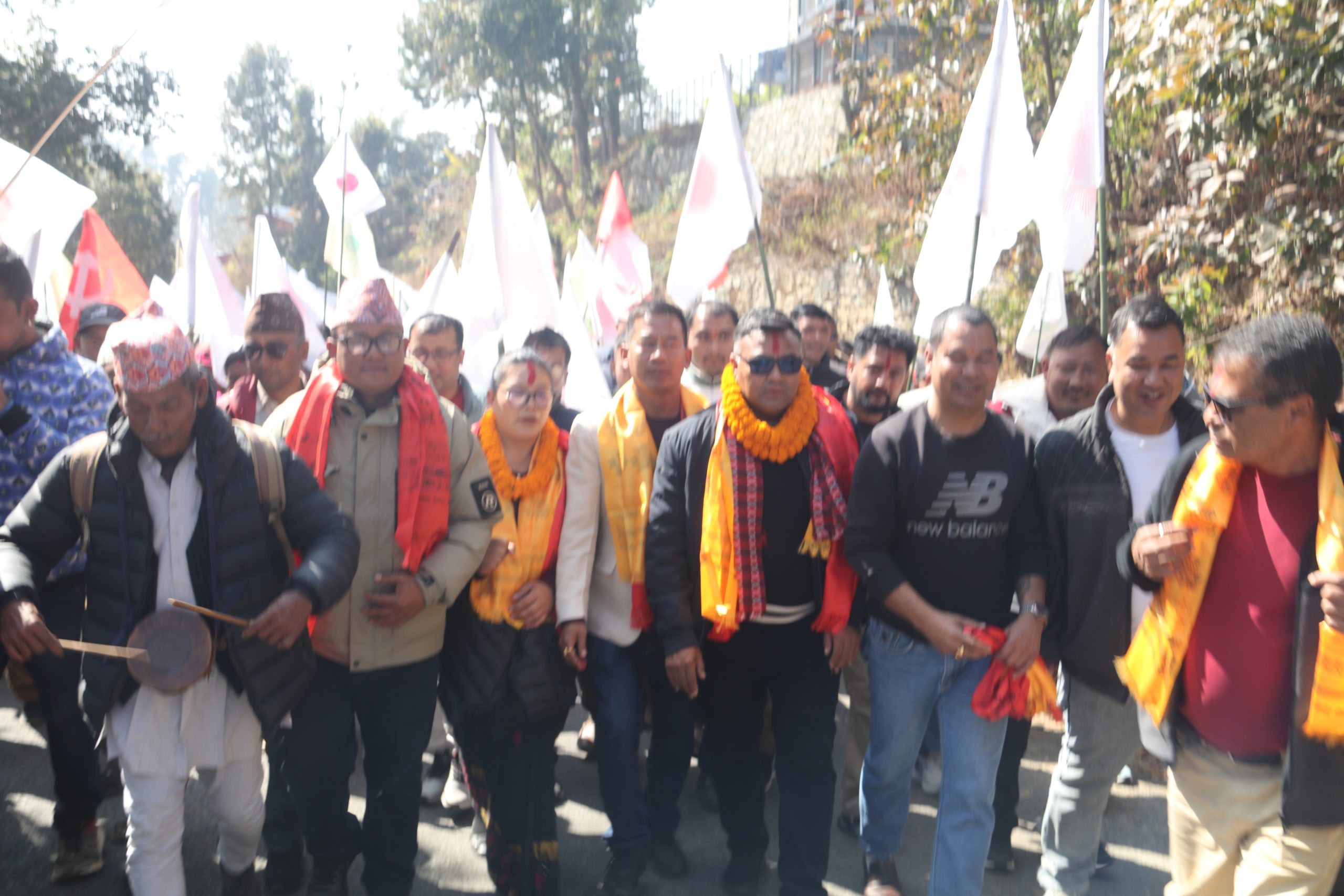 भुम्लु पुगे एमाले उम्मेदवार, स्थानीय समस्या प्राथमिकतामा राख्ने प्रतिवद्धता