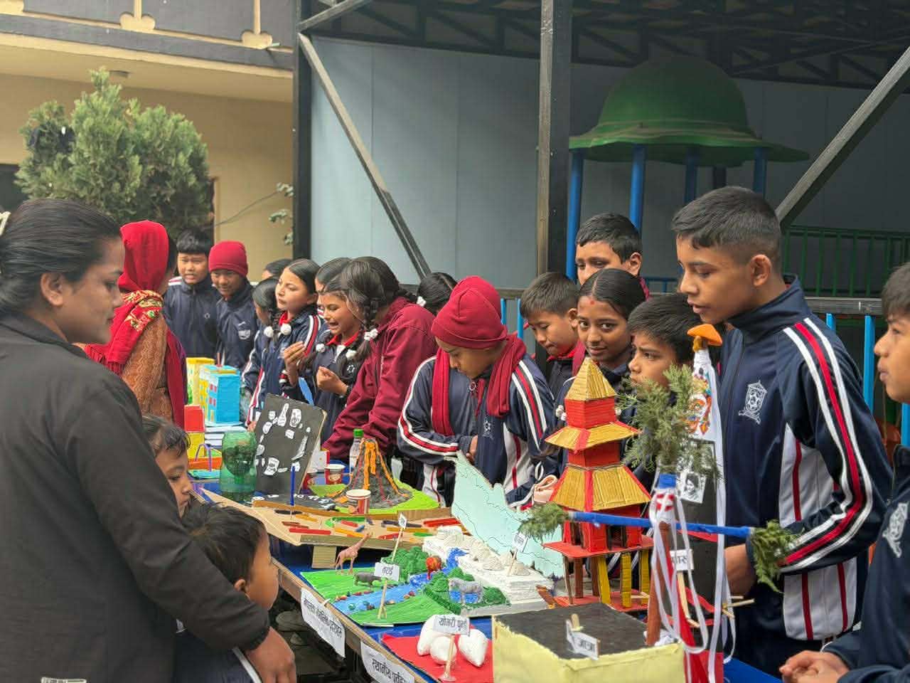 युनिटी स्कूलमा विज्ञान तथा सामाजिक प्रदर्शनी भव्य रुपमा सम्पन्न