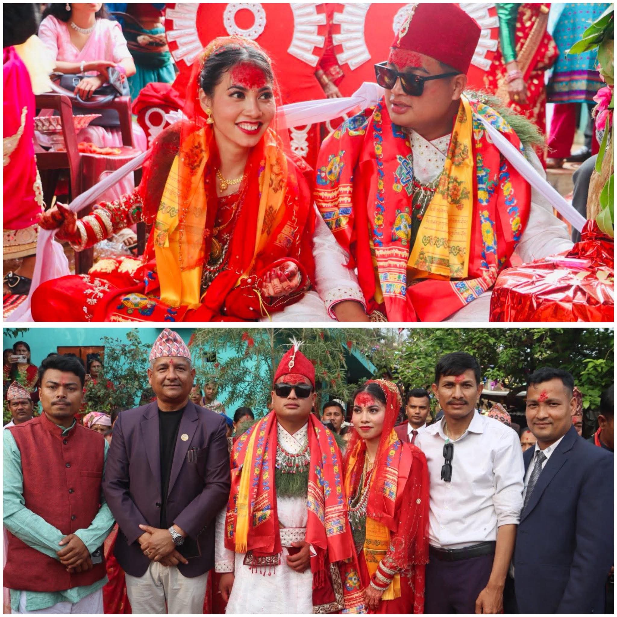 धादिङको ज्वालामुखीमा अन्तरजातीय मागी विवाह, समाजमा सकारात्मक सन्देश