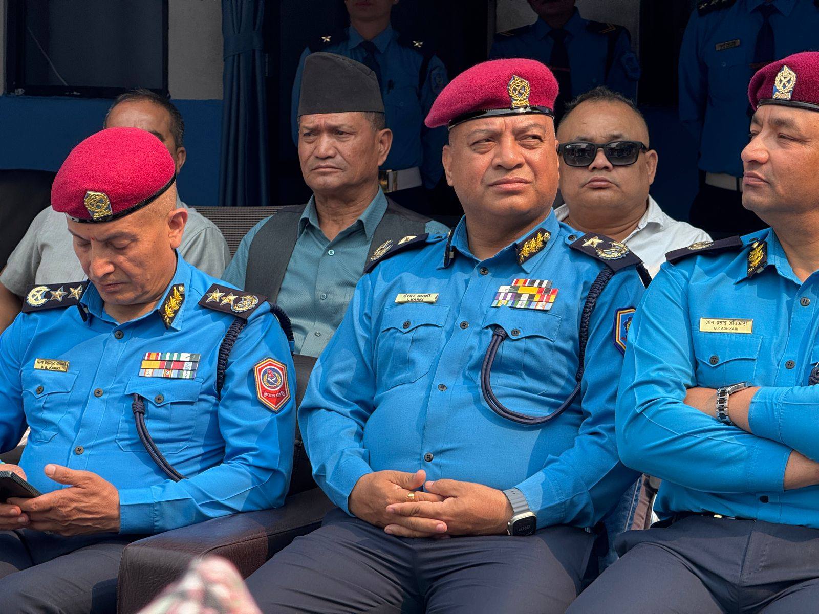 आईजीपी दान कार्कीद्वारा ट्राफिक वृत नयाँ बसपार्कमा नवनिर्मित प्रहरी भवनको उद्घाटन