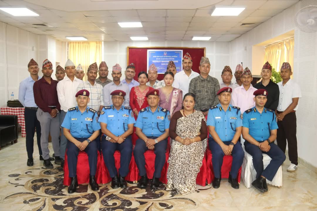 डिआईजी विनोद घिमिरेद्वारा हस्पिटालिटी व्यवस्थापन तालिम उद्घाटन