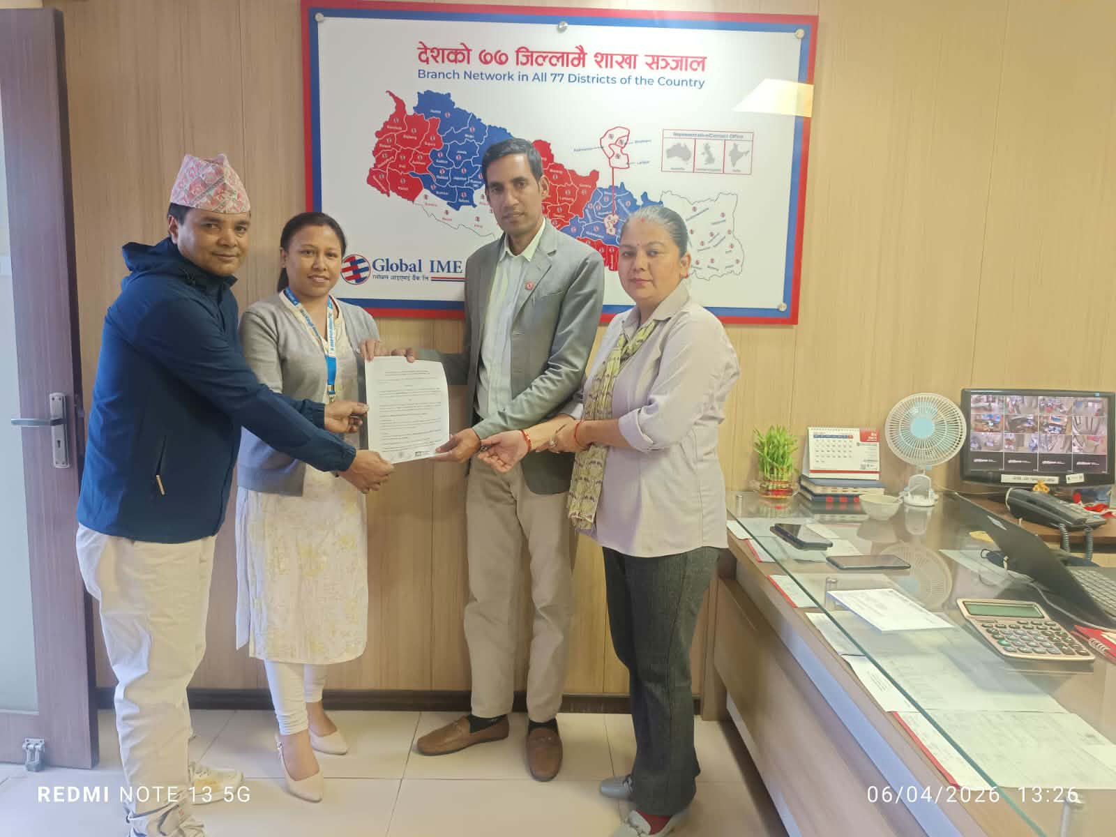 “स्वास्थ्यमा सहकार्य, मुस्कानमा खुशीयाली : ॐ समाज डेण्टल अस्पताल र ग्लोबल आइएमई बैंकबीच ऐतिहासिक सम्झौता”