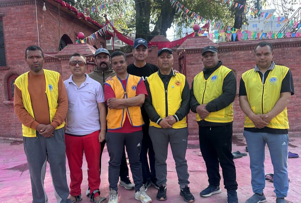 लायन्स क्लब अफ बालकुमारी साङ्लाको अध्यक्ष बिकास राज कुँवरकाे आयोजनामा सरसफाइ अभियान सम्पन्न