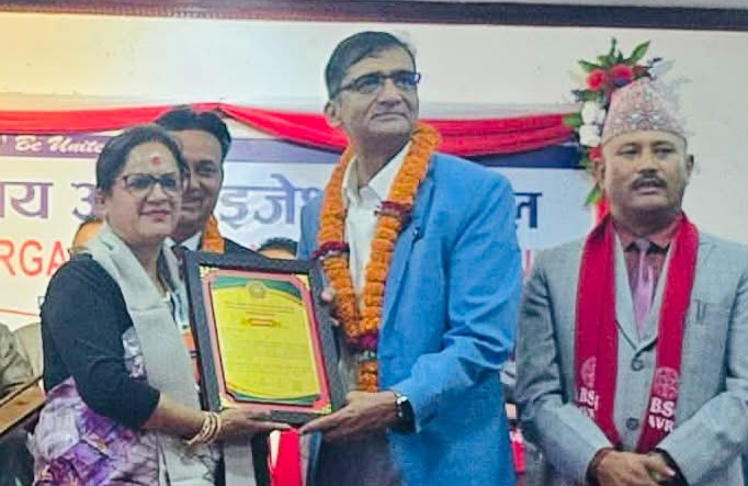 शिक्षासेवामा २५ वर्ष समर्पित रसिला सिग्देल तिमल्सिना सम्मानित