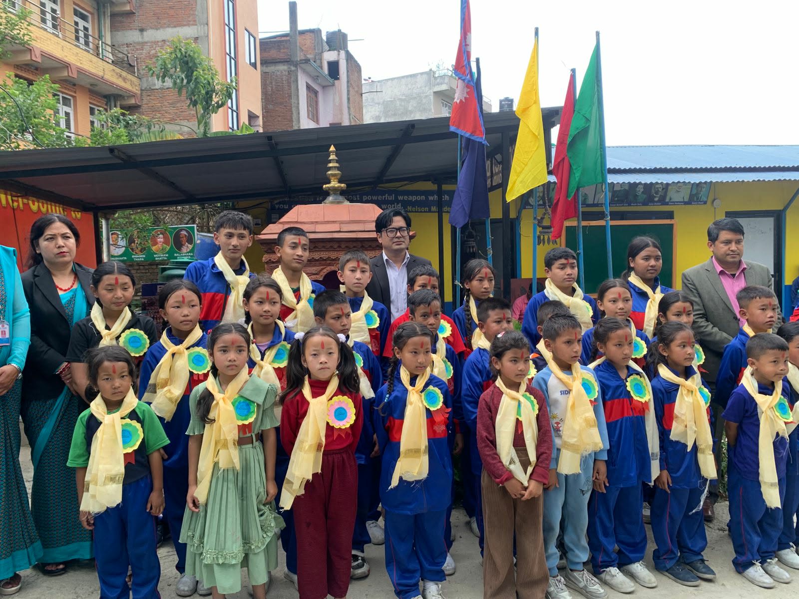 ज्योति एकेडेमीमा ८० नयाँ विद्यार्थीलाई स्वागत, उज्ज्वल भविष्य निर्माणमा जोड
